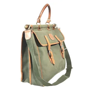 Vintage BURBERRY Messenger Laptop Bag With Adjustable Crossbody Shoulder Strap thumbnail 3