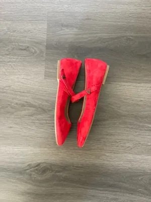 Vionic Alameda Mary Jane Flats Red thumbnail 7