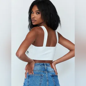 Princess Polly Torin Top in White Size 6 New with tag thumbnail 5