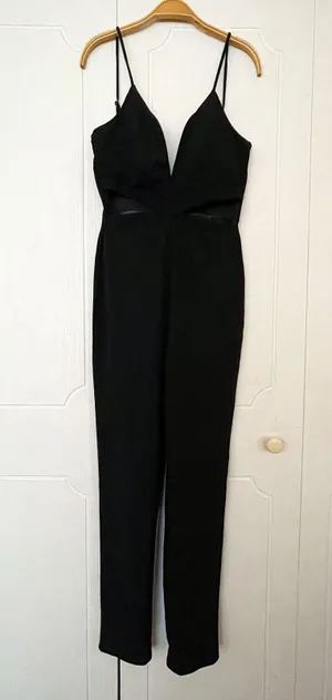 Trac Black Cut-out Jumpsuit thumbnail 2
