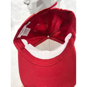 Mayfair Group x Orebella Aura Donor Trucker Hat Red Cream Embroidered NWT OS thumbnail 7