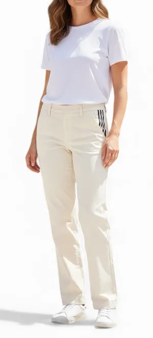 Brunello Cucinelli Womens Tan Embellished Pockets Chinos Size 4 thumbnail 1