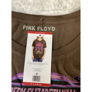 Pink Floyd Queen Elizabeth Hall 1966 Graphic T-Shirt Mocha Brown‎ XL New thumbnail 3