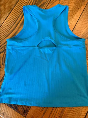 Nike Blue Tank Top Dri-Fit, Size M thumbnail 3