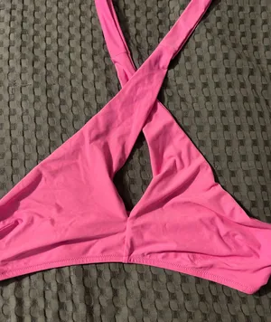 Aerie Hot Pink Bikini Top thumbnail 1