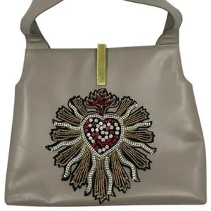 GUCCI Vintage Leather Shoulder bag Customized W/ D thumbnail 1