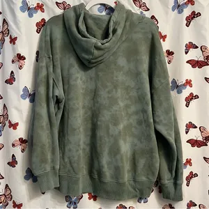Aerie Oversized pullover tie dye hoodie thumbnail 2