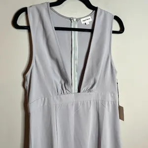 NWT Superdown Aritzia Rayhana High Slit Dress in Lavender thumbnail 3
