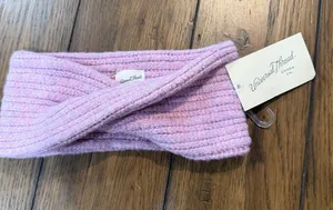 Universal Threads Light Pink Twist Knit Headband thumbnail 1
