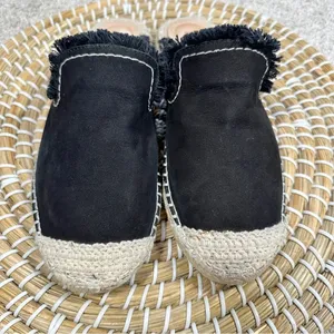 Schutz Espadrille Mule Sandals Flat Size 7B thumbnail 3