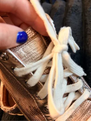 Coach Womens Metallic Rose Gold Low-Top Sneakers thumbnail 5