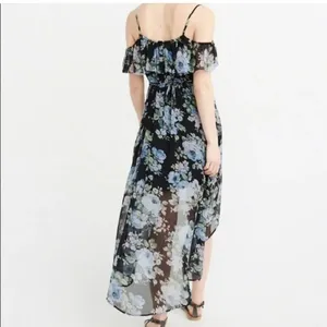 Abercrombie and Fitch high low dress Abercrombie & Fitch floral flowy sundress f thumbnail 5