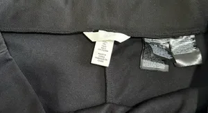 H&M Black High-Waist Tie Belt Dress Shorts thumbnail 4