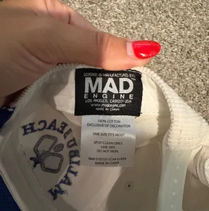 Corduroy Malibu Trucker Hat Blue thumbnail 4