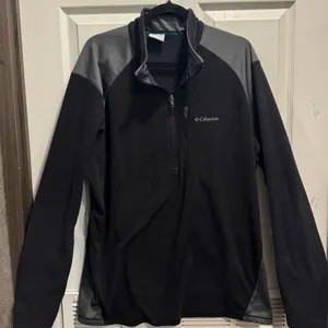 Columbia Men's Black Elevator Shaft Hybrid 1/2 Zip Fleece Pullover Sz XL thumbnail 5