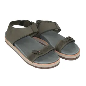 Merrell District‎ Mendi Backstrap Sandals Womens 8 Olive Green Good Leather Zip thumbnail 3