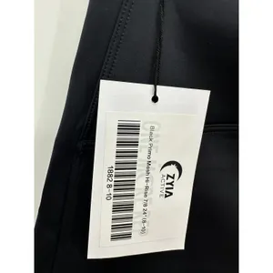Zyia Active Black Primo Mesh Hi-Rise 7/8 24"‎ Inseam Leggings Womens Medium 8-10 thumbnail 7