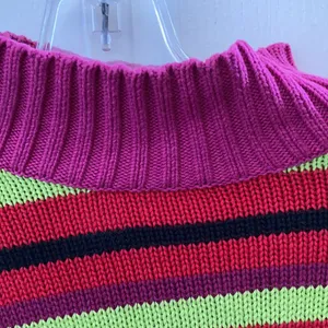 FINAL MARKDOWN Westbound Multicolor Striped Sweater large thumbnail 3
