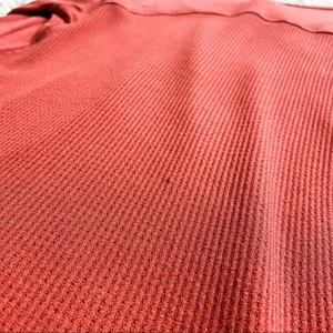 Free People Malibu High-Low Thermal Top in Red XS thumbnail 7