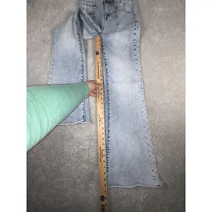 Mica Los Angeles Women's Blue Wash‎ Flare Mid Rise Jeans 24 thumbnail 10