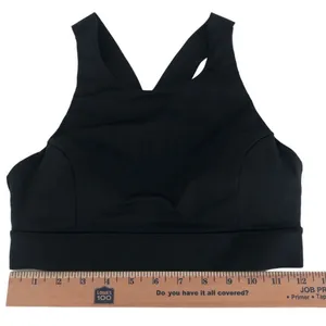 Lululemon Fast Free Bra (Nulux) Black Size 6 thumbnail 7