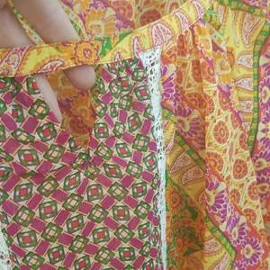 NWOT Anthropologie Fig and flower bohemian top Lg thumbnail 6