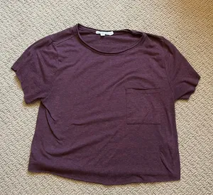Threads 4 Thought maroon tshirt thumbnail 1
