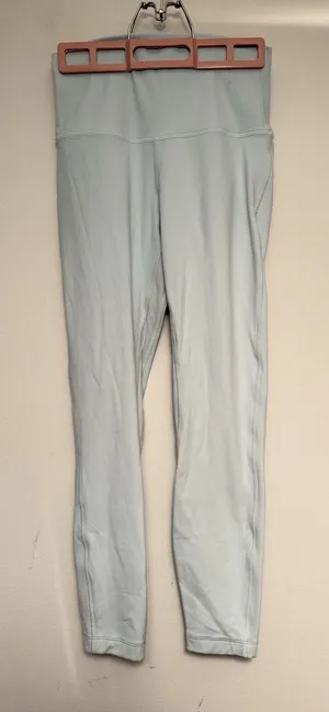Lululemon Double Align Womens 6 Blue High‎ Rise Yoga Leggings Soft LW5CTCS thumbnail 1