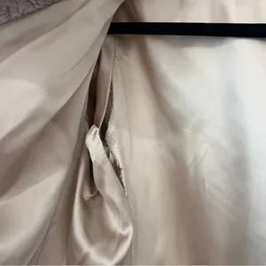 Cream Fur Vintage Long Coat thumbnail 10