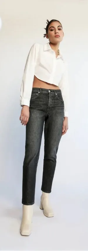 NWT Daily Blue AG Adriano Goldschmied Boots Straight‎ Leg Jeans Sz 25 $298 thumbnail 1
