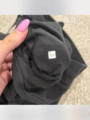 Black Lululemon Cuffed Sweatpants size 4 thumbnail 3