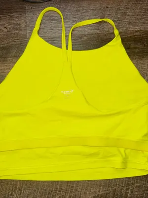 Old Navy Powersoft Neon Strappy Crop Tank Top Size XL thumbnail 12