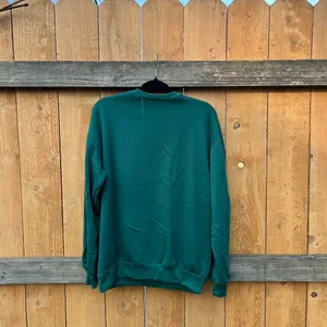 Vintage green sweatshirt by‎ improved living size medium. Fall leaves cozy thumbnail 6