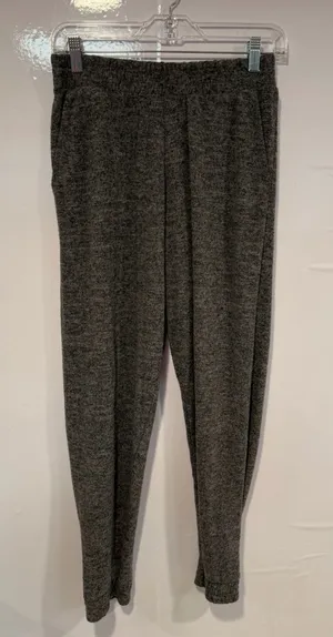 Coco + Carmen Charcoal Knit Joggers thumbnail 1