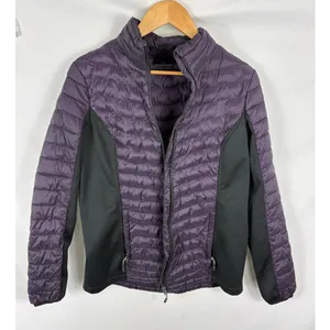 32 Degrees Heat Purple Quilted Zip Up Jacket Size Medium thumbnail 2