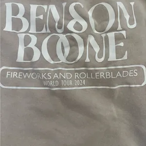 Cream Benson Boone Sweatshirt thumbnail 2