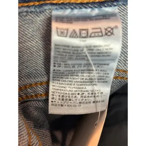 Banana Republic Girlfriend Jeans Medium Wash Blue Raw Hem Denim 28/6 thumbnail 8