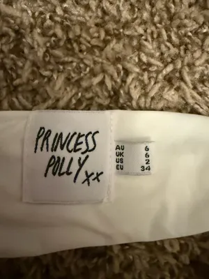 Princess Polly Halter Top White thumbnail 3