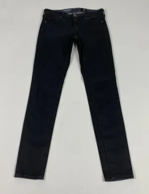 AG‎ Adriano Goldschmied Jeans Womens 25R Black Legging Ankle Skinny Made in USA thumbnail 1