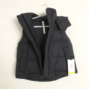 Lululemon Wunder Puff Cropped Vest Black Size 4 thumbnail 6