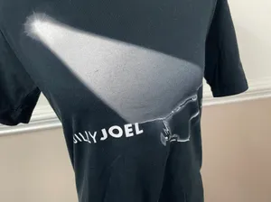 Billy Joel 2007 Tour Black Short Sleeve Size Medium thumbnail 2