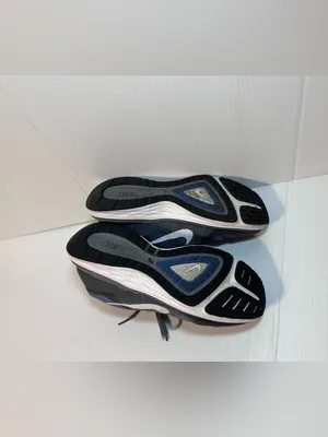 Nike blue/gray sneakers shoe women size 9 thumbnail 6