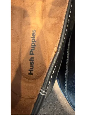 Hush Puppies Black Mary Jane Flats 9.5 with White Stitching thumbnail 5