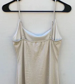 Afterstitch Womens size small off white snakeskin print cowl neck maxi dress👇🏼 thumbnail 4