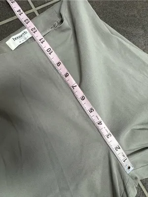 House of CB Laurel High Waisted Trousers Flared Pants Smoke Gray Grey Medium thumbnail 13
