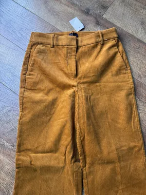 NWT J.Crew Cognac Corduroy Wide Leg Pants Size 2 thumbnail 5