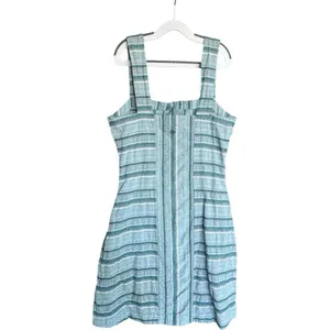 Womens Roxy Sweeter Sleeveless Striped Button Down Weekender Dress - Sz XS thumbnail 6