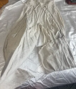 Linen Pants Tan Size undefined thumbnail 2