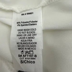 Windsor women’s Size S White High Waisted Dressy Shorts NWOT (A380)✨ thumbnail 8