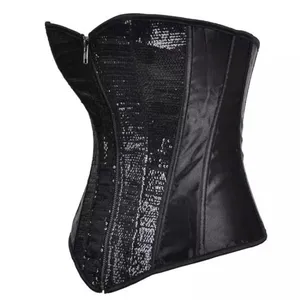Black Sequins Corset Party New Festival thumbnail 3